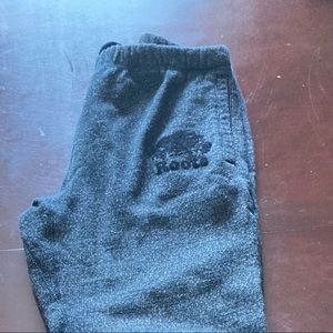 medium dark salt and pepper roots pants